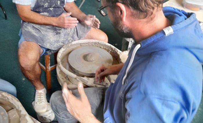 Buy a stunning piece of ceramics handmade in Mid Wales or make your very own piece of art in our beautiful studio: Throwing hand building, Commissions